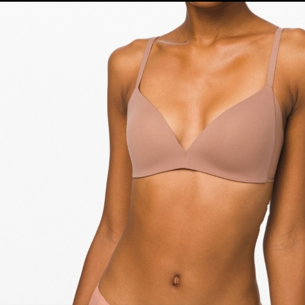 Lululemon Take Shape Bra Dusty Bronze Sz 36 C
